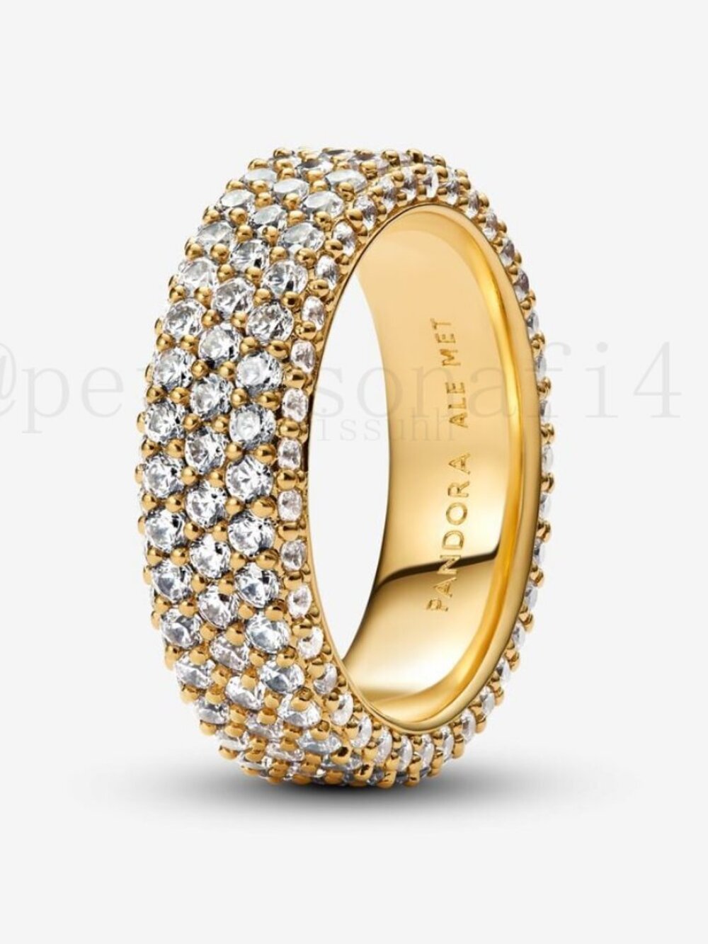 Pandora Timeless Pavé Triple-row Ring